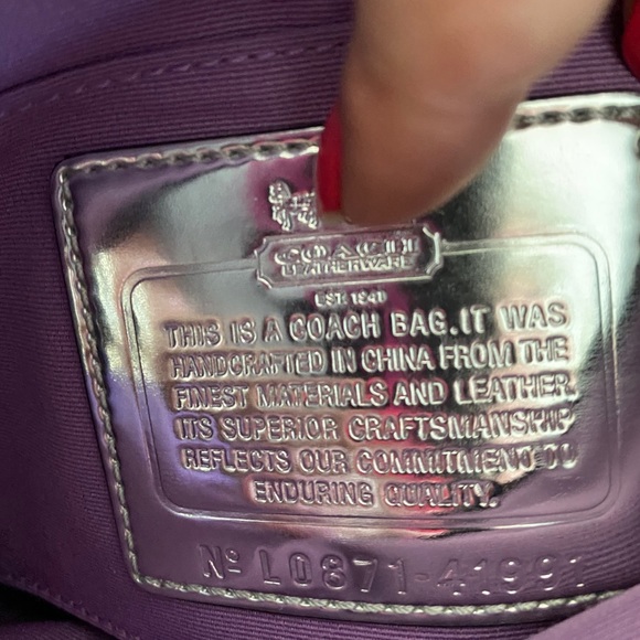 ❌SOLD❌ Coach black purse - Picture 5 of 9